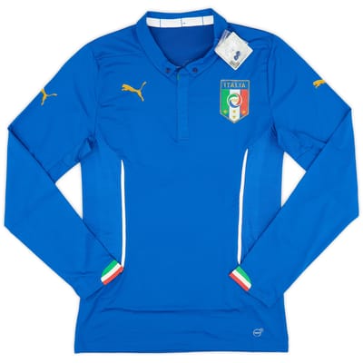 2014-15 Italy Player Issue Away L/S Shirt (XXL)