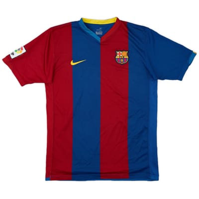 2006-07 Barcelona Home Shirt - 7/10 - (13-15 Years)