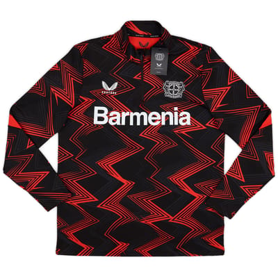 2024-25 Bayer Leverkusen Castore 1/4 Zip Pre-Match Top