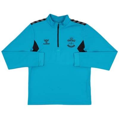 2023-24 Southampton Hummel 1/4 Zip Drill Top - 9/10 - (S)