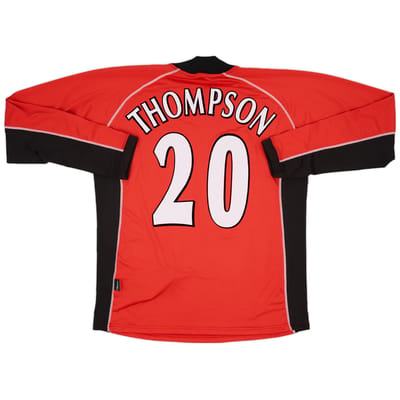 2002-03 Blackburn Match Issue UEFA Cup Away Shirt Thompson #20