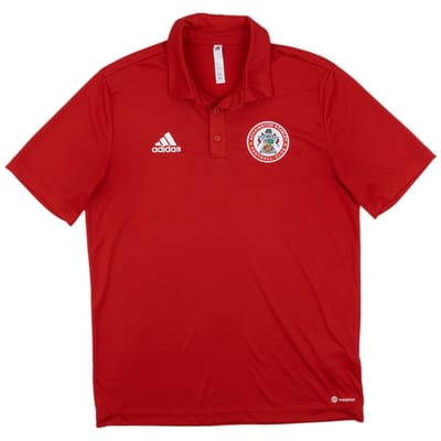 2021-22 Accrington Stanley adidas Polo Shirt - 8/10 - (M)