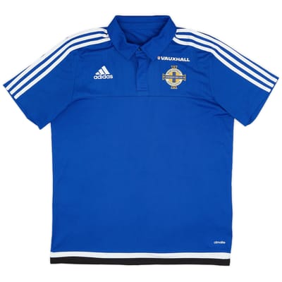 2016-17 Northern Ireland adidas Polo Shirt - 9/10 - (L)
