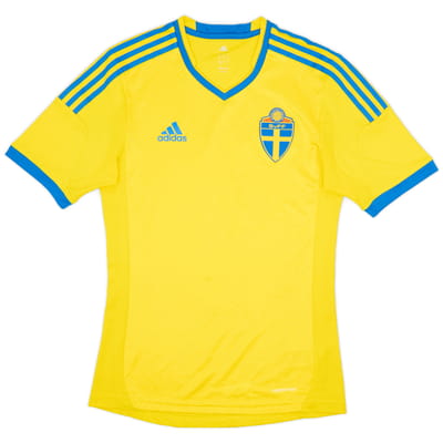 2013 Sweden Authentic Home Shirt - 7/10 - (S)