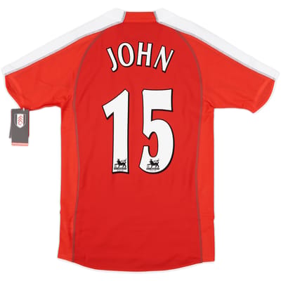 2005-06 Fulham Away Shirt John #15 (S)