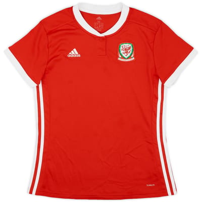 2018-19 Wales Home Shirt - 8/10 - (Women's M)