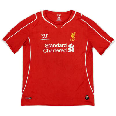 2014-15 Liverpool Home Shirt - 6/10 - (6-7 Years)