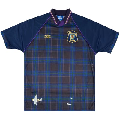 1994-96 Scotland Match Issue Home Shirt #11 (Jackson)