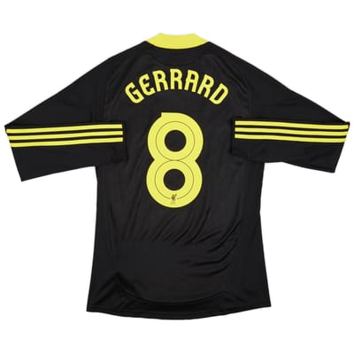 2010-11 Liverpool Third L/S Shirt Gerrard #8 - 5/10 - (S)
