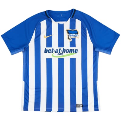 2017-18 Hertha Berlin Home Shirt - 6/10 - (L)