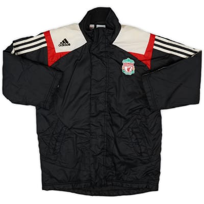 2007-08 Liverpool adidas Padded Bench Coat - 6/10 - (7-8 Years)