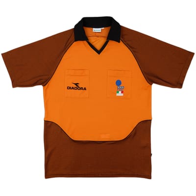 2002-03 Italy Diadora Referee Shirt - 9/10 - (XL)