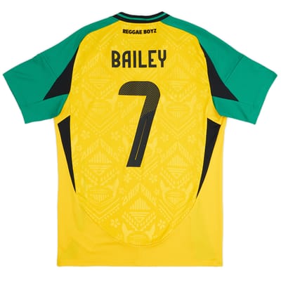 2024-25 Jamaica Home Shirt Bailey #7
