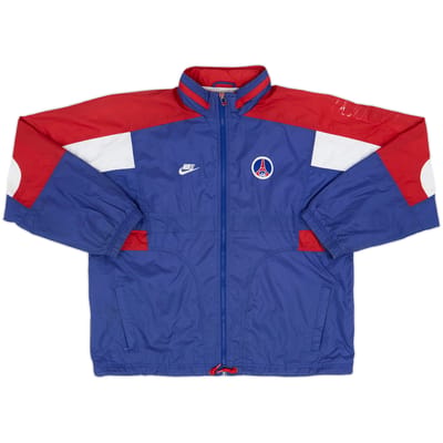 1995-96 Paris Saint-Germain Nike Hooded Rain Jacket - 5/10 - (14-15 Years)