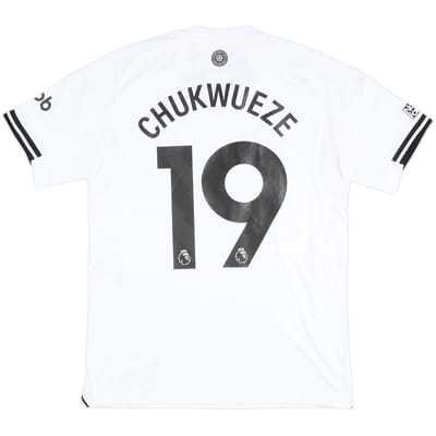2025-26 Fulham Match Issue Home Shirt Chukwueze #19