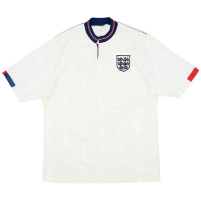1987-90 England Home Shirt - 5/10 - (M)