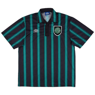 1992-93 Celtic Away Shirt - 10/10 - (XL)