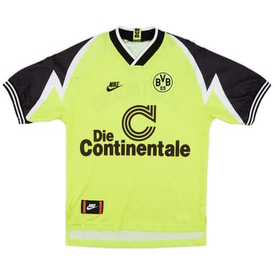 1995-96 Borussia Dortmund Home Shirt - 6/10 - (15-16 Years)