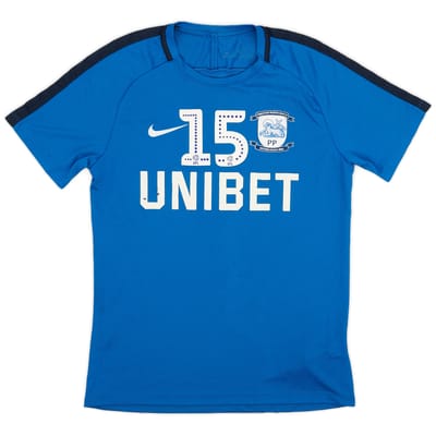 2018-19 Preston North End Player Issue Nike Training Shirt #15 - 6/10 - (M)
