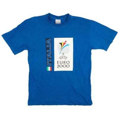 2000 Italy 'Euro 2000' Graphic Tee - 8/10 - (M)