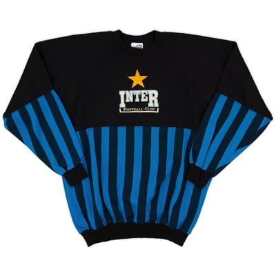 1990-91 Inter Milan Le Felpe Dei Grandi Sweat Top  - 8/10 - (S)