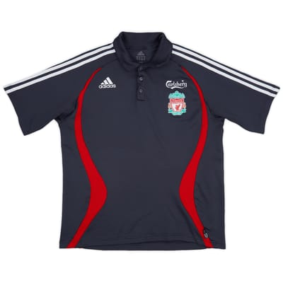 2006-07 Liverpool adidas Polo Shirt - 7/10 - (L)