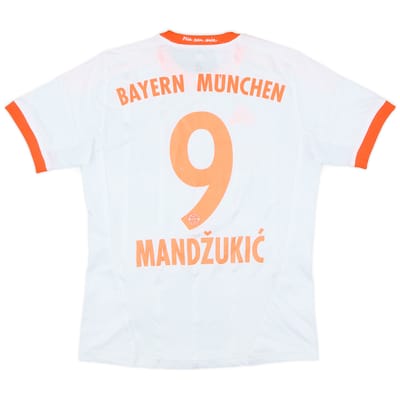 2012-13 Bayern Munich Away Shirt Mandzukic #9 - 5/10 - (13-14 Years)