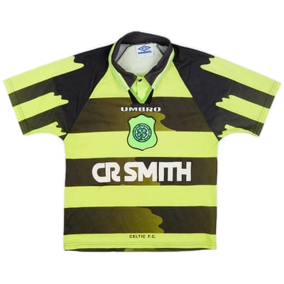 1996-97 Celtic Away Shirt - 6/10 - (Y)