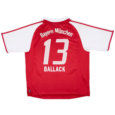 2003-04 Bayern Munich Home Shirt Ballack #13 - 5/10 - (XL)