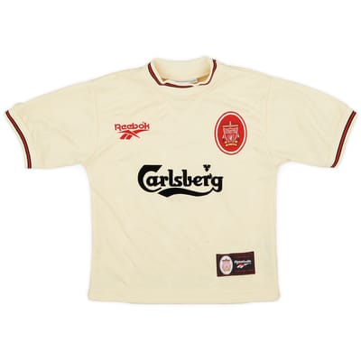 1996-97 Liverpool Away Shirt - 8/10 - (8-9 Years)