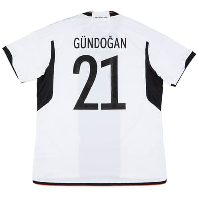 2022-23 Germany Home Shirt Gundogan #21 (XL)