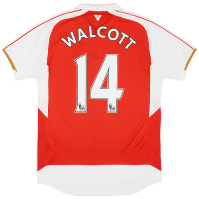2015-16 Arsenal Home Shirt Walcott #14