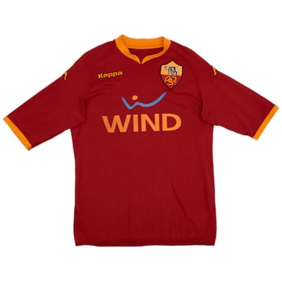 2007-08 Roma Home Shirt #7 - 5/10 - (XL)