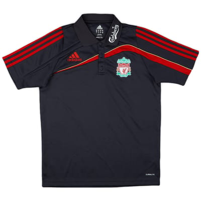 2009-10 Liverpool adidas Polo Shirt - 10/10 - (S)