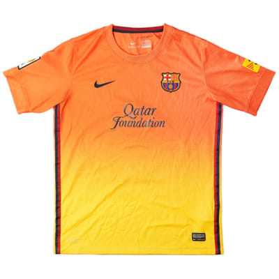 2012-13 Barcelona Away Shirt - 7/10 - (13-15 Years)
