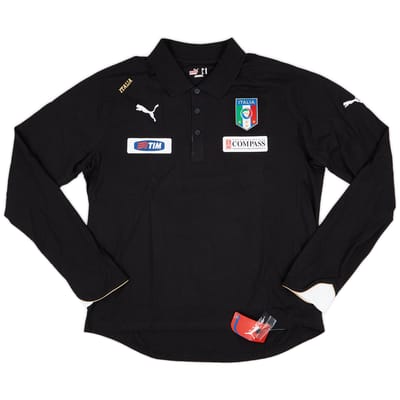 2007-08 Italy Puma Polo L/S Shirt (XL)