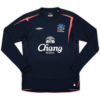 2005-06 Everton GK Shirt - 9/10 - (15-16 Years)