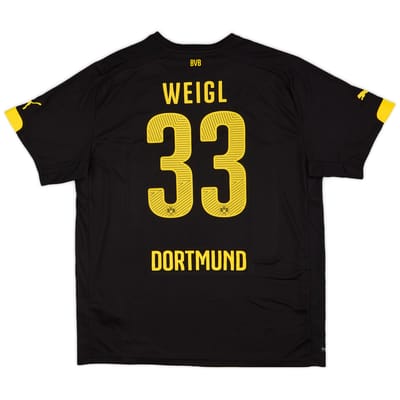 2014-16 Borussia Dortmund Away Shirt Weigl #33 (XL)