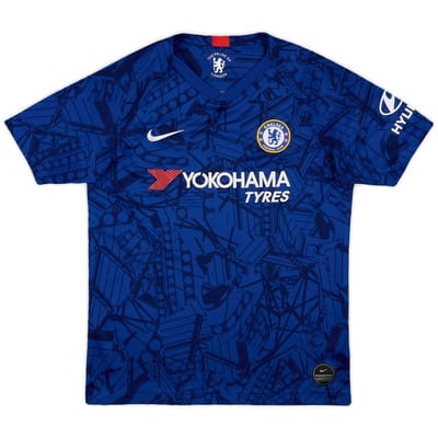 2019-20 Chelsea Home Shirt - 6/10 - (13-15 Years)