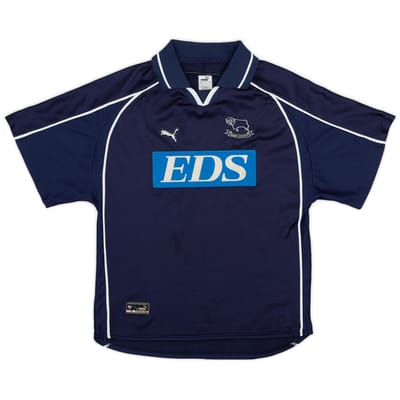 2000-01 Derby County Away Shirt - 6/10 - (15-16 Years)
