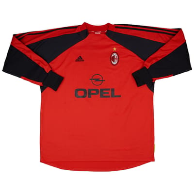2000-02 AC Milan Match Issue GK Shirt #12
