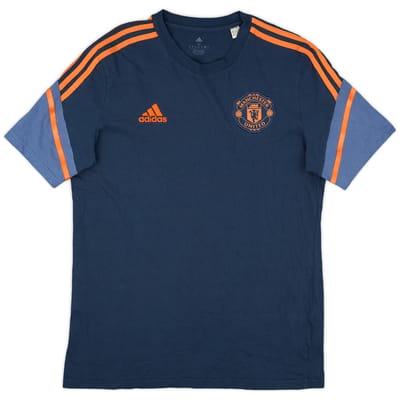 2022-23 Manchester United adidas Cotton Tee - 9/10 - (M)