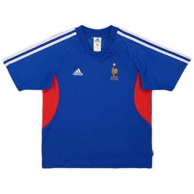 2002-04 France Home Shirt - 8/10 - (10-11 Years)