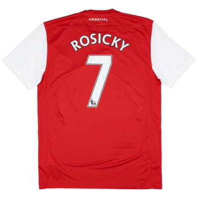 2011-12 Arsenal Home Shirt Rosicky #7