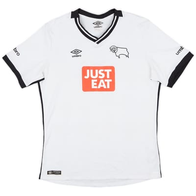 2015-16 Derby County Home Shirt - 7/10 - (15-16 Years)