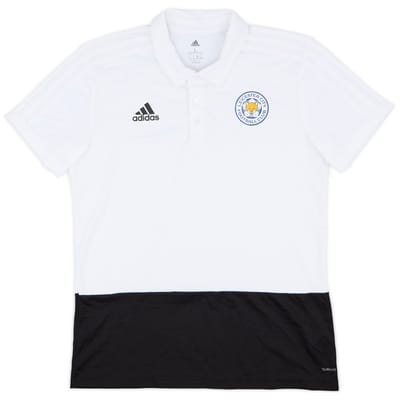 2017-18 Leicester City adidas Polo Shirt - 9/10 - (L)