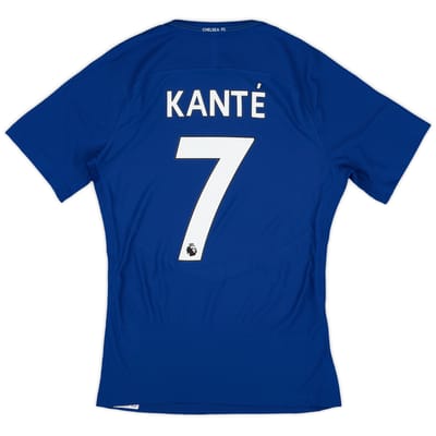 2017-18 Chelsea Player Issue Home Shirt Kante #7 (S)