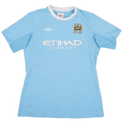 2009-10 Manchester City Home Shirt - 5/10 - (Women's L)