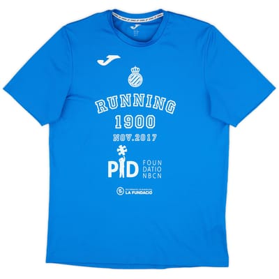 2017-18 Espanyol 'Running 1900' Joma Fan Shirt - 8/10 - (S)