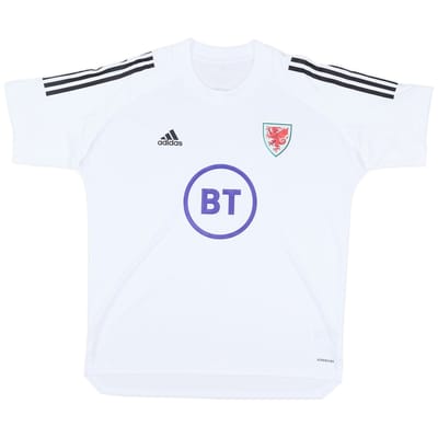 2020-21 Wales adidas Training Shirt - 9/10